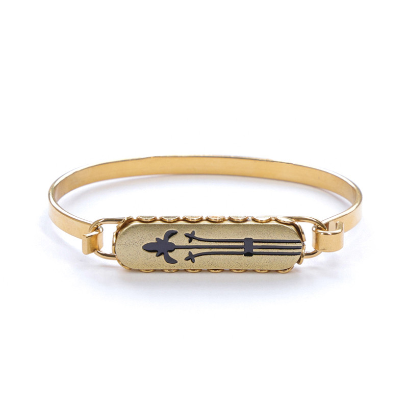 Bangle French Lily Gold