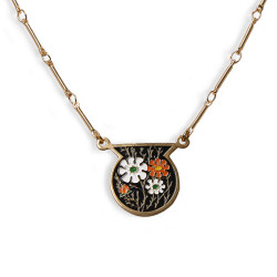 Vintage Charm Black Floral