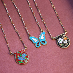 Vintage Charm Black Floral