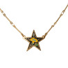 Vintage Charm Yellow Flower Star