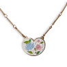 Vintage Charm Cream Flower Heart