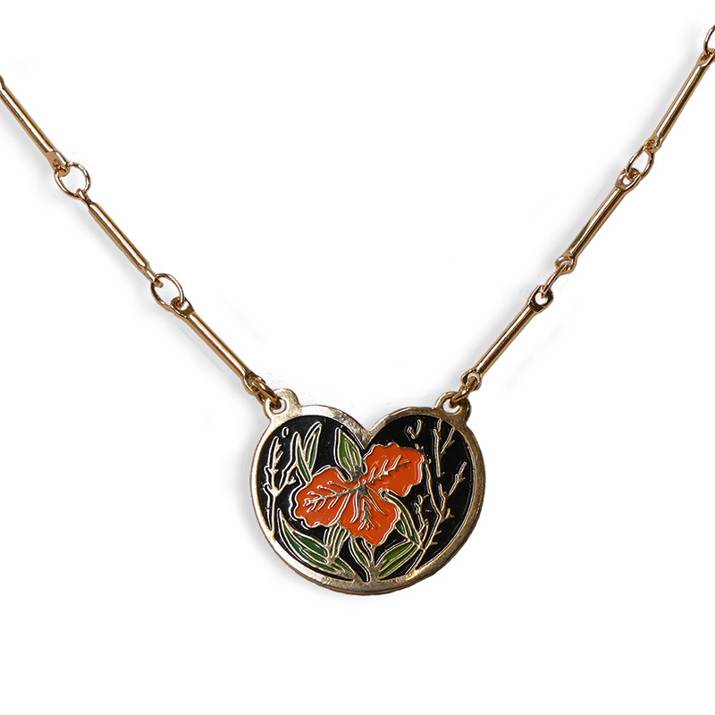 Vintage Charm orange iris